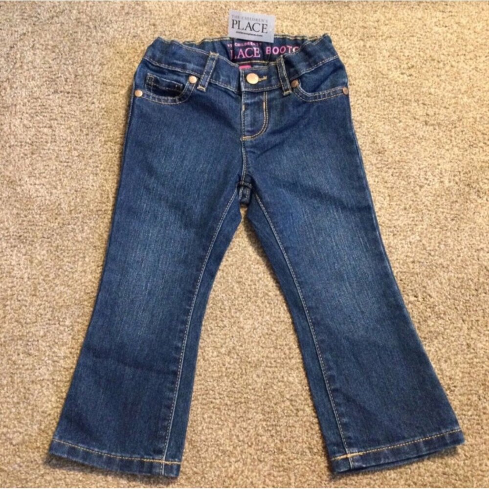 2T NWT Children's Place Bootcut Denim Jeans